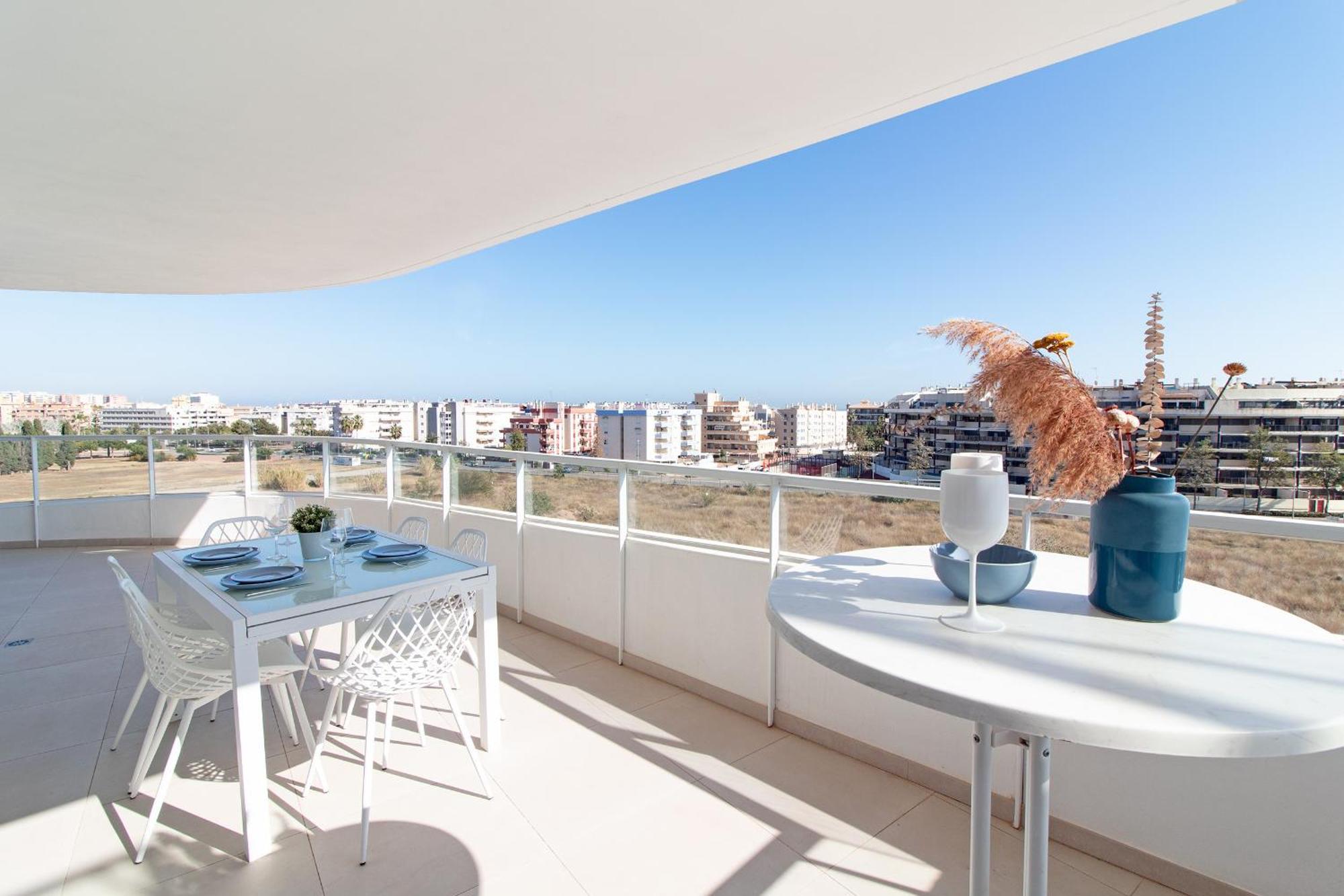 Global Properties, Moderno Apartamento Con Gran Terraza Y Vistas Al Mar Canet d'En Berenguer ภายนอก รูปภาพ