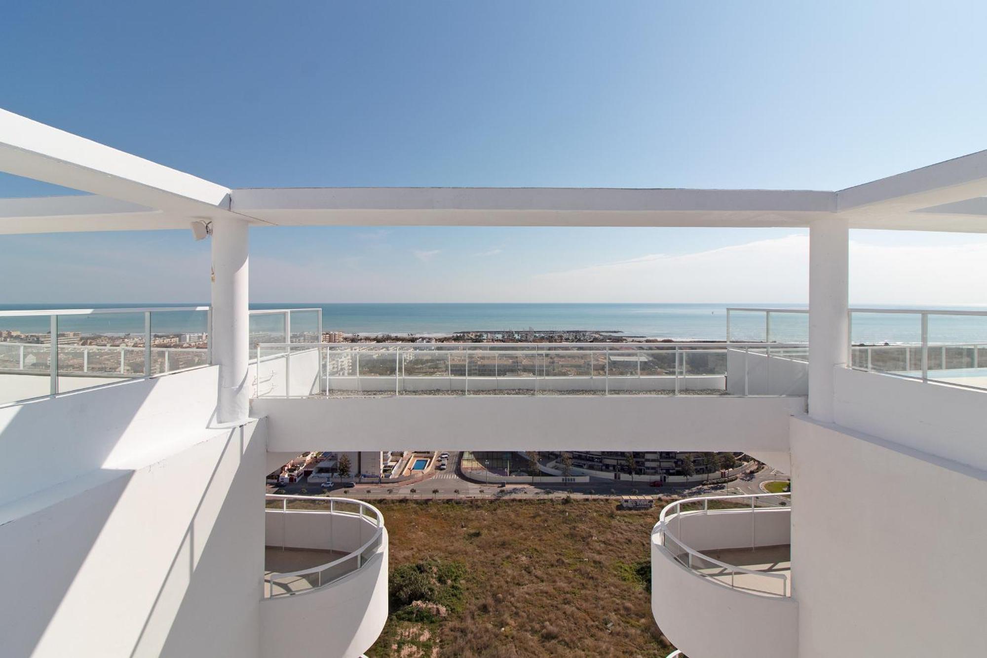 Global Properties, Moderno Apartamento Con Gran Terraza Y Vistas Al Mar Canet d'En Berenguer ภายนอก รูปภาพ