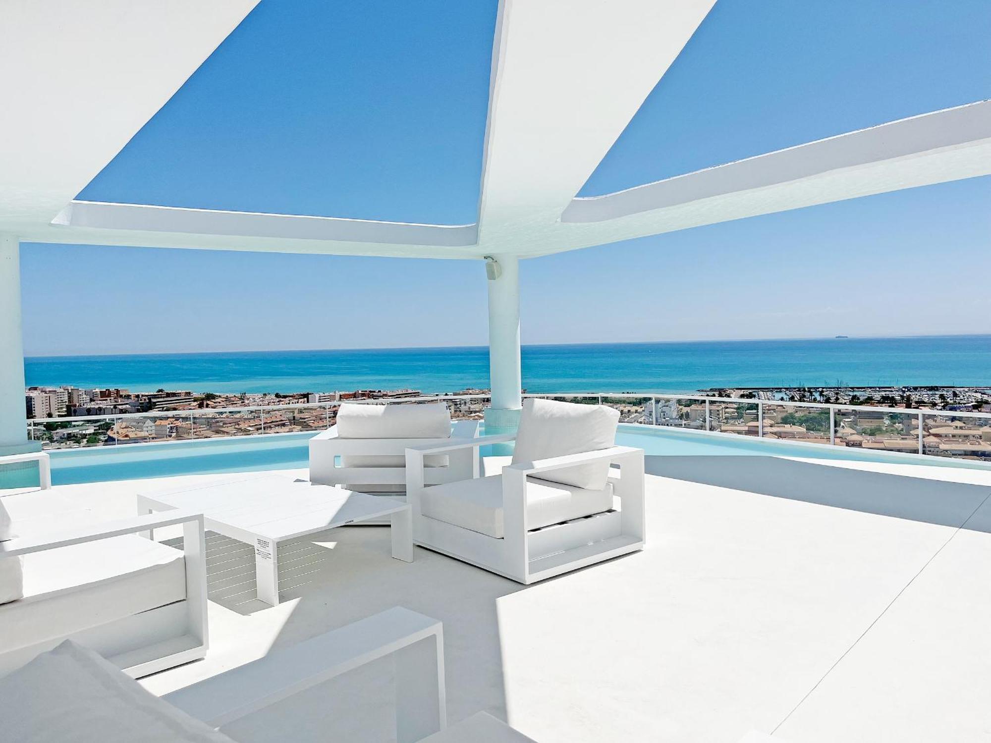 Global Properties, Moderno Apartamento Con Gran Terraza Y Vistas Al Mar Canet d'En Berenguer ภายนอก รูปภาพ